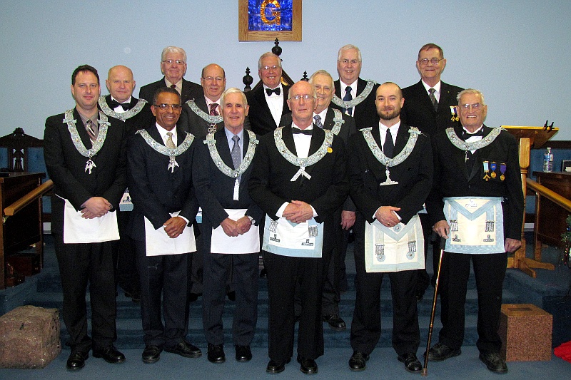 Doric No. 91 Installation of Officers 2011 Group Picture